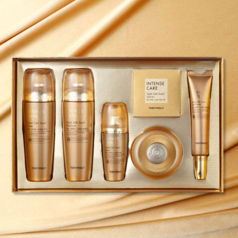 Tonymoly Intense Care Gold 24K Snail Skin Care Special Set