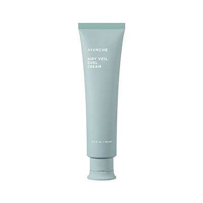 AYUNCHE, AYUNCHE Airy Veil Curl Cream, Use a refreshing curl-cream that helps with healthy curls to create a live wave of natural ridges, contains ingredients that help with hair elasticity, naturally living ridges