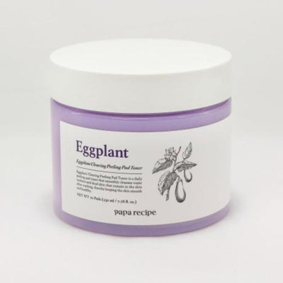 PAPA RECIPE Eggplant Clearing Peeling Pad Toner 230ml*70ea Korean skincare Kbeauty Cosmetic
