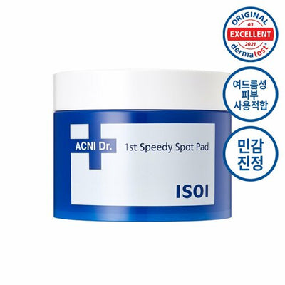 ISOI Acni Dr. 1st Speedy Spot Pad 60 Pads Korean skincare Kbeauty Cosmetics