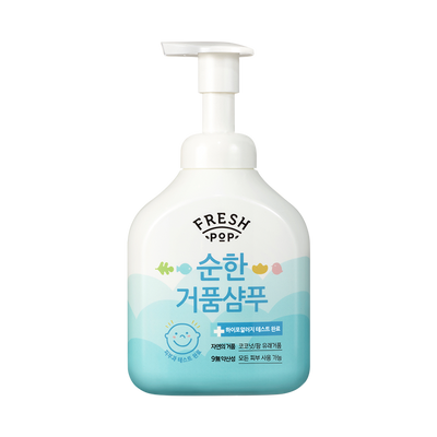 FRESH POP Mild Bubble Shampoo 500ml Korean haircare Kbeauty Cosmetic