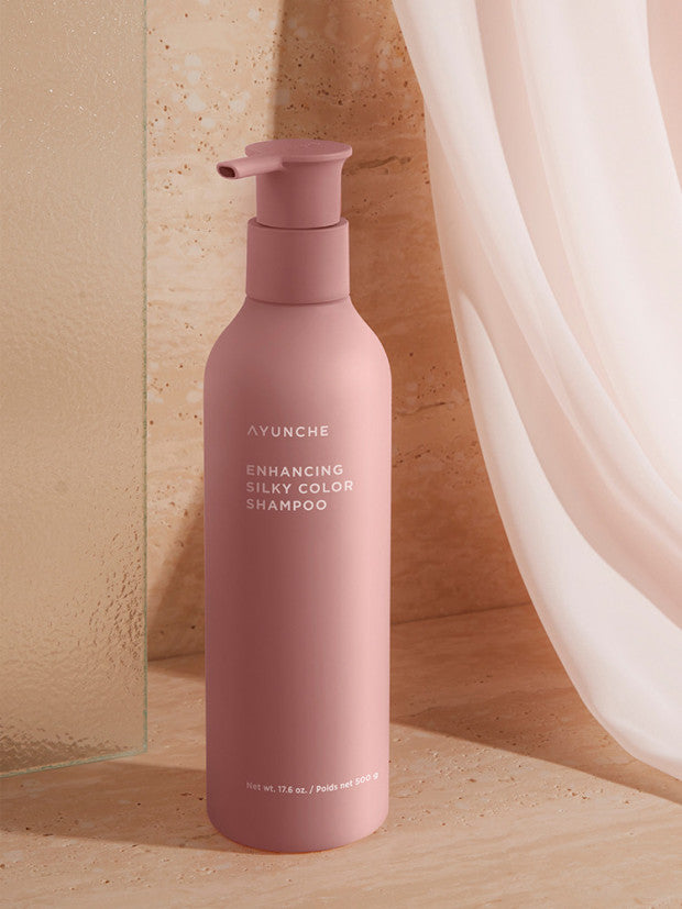 AYUNCHE Enhancing Silky Color shampoo 500g.