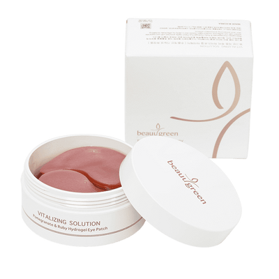 BEAUUGREEN Pomegranate&ruby Hydrogel Eye Patch (Midium Type)/30pair Korean skincare Kbeauty Cosmetic