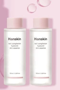 HANSKIN Real Complexion Hyaluron Skin Essence 520ml Special Set.