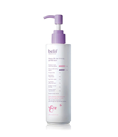Belif, Belif Happy Bo Hair And Body Gentle Wash 250ml, Hair, Body Wash, Moisturizing