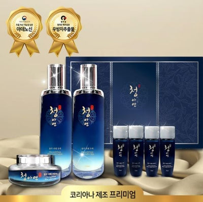 COREANA Premium Cosmetics Cheong Ah Yeon Blue Label 3 Set (230809).