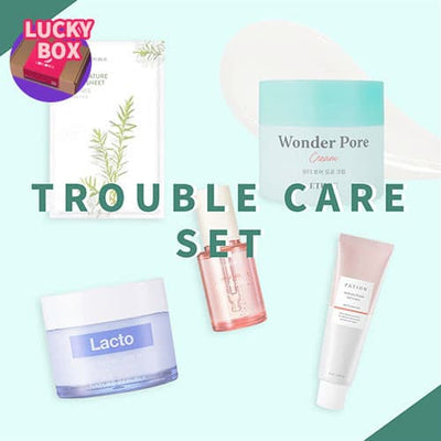 ★LUCKY7BOX★ 5-Step Trouble Care Set.