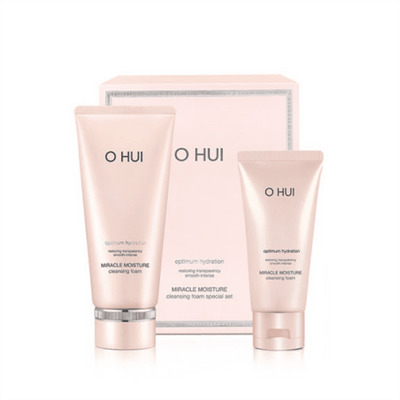 OHUI Miracle Moisture Cleansing Foam 200ml Special Set.