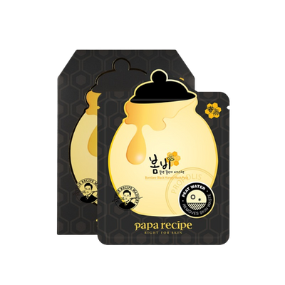 PAPA RECIPE Bombee Black Honey Mask Pack 25g x 10ea.
