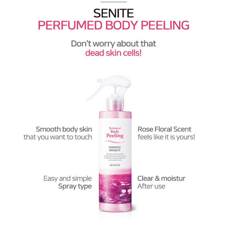 SENITE Perfumed Body Peeling 330ml.