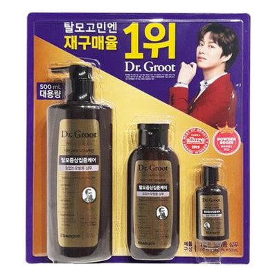 Dr.Groot Hair Loss Shampoo Set 500ml+200ml+50ml.
